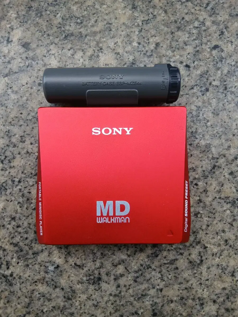 SONY MDウォークマン MZ-E75 ジャンク 動作未確認 SONY LPM